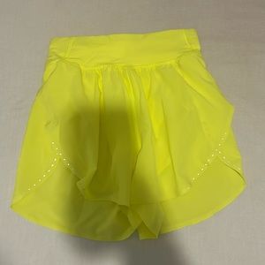 Lululemon Running Fast and Free Reflective High-Rise Classic-Fit Shorts 3"